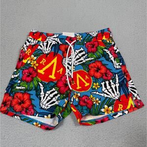 Rogue American Mens Size S Bonnie Knickers Swim Shorts